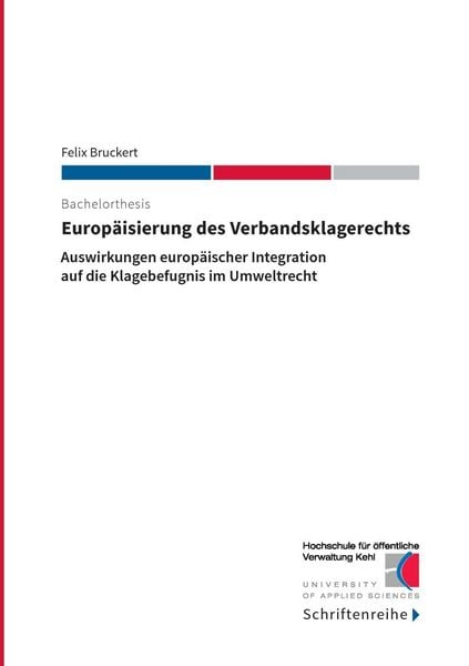 Produktbild: Europ&auml;isierung des Verbandsklagerechts