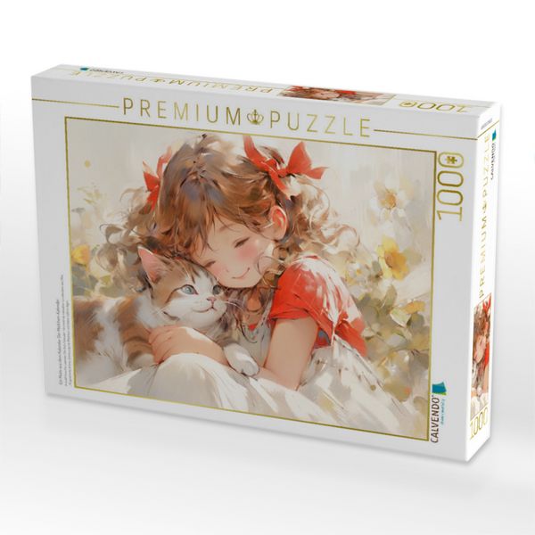 Produktbild: CALVENDO Puzzle Ein Motiv aus dem Kalender Der M&auml;dchen-Kalender | 1000 Teile Lege-Gr&ouml;&szlig;e 64x48cm Foto-Puzzle f&uuml;r gl&uuml;ckliche Stunden