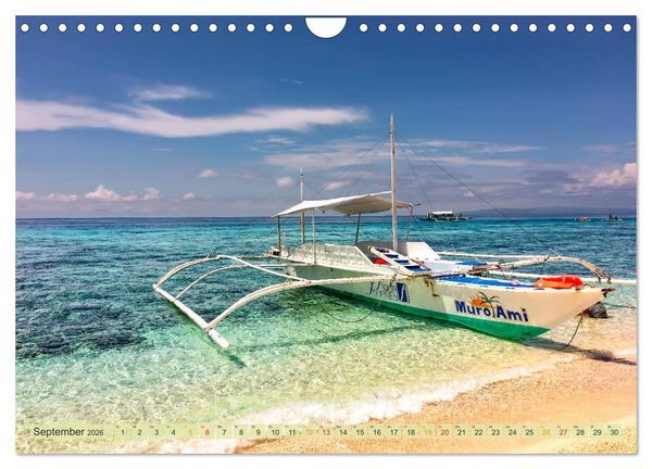 Produktbild: Reise durch Asien - Philippinen (Wandkalender 2026 DIN A4 quer), CALVENDO Monatskalender