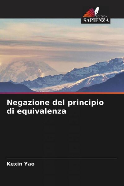 Produktbild: Negazione del principio di equivalenza