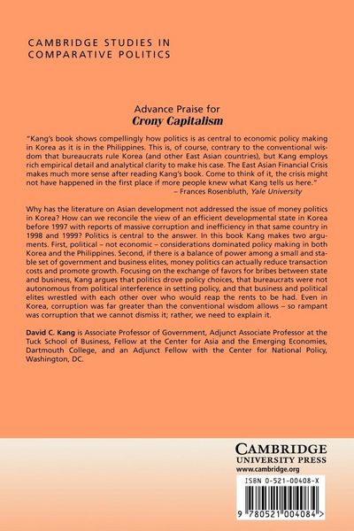Produktbild: Crony Capitalism