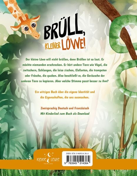 Produktbild: Brüll, kleiner Löwe - Rugis, petit lion