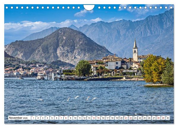 Produktbild: Piemont - Norditaliens stille Sch&ouml;nheit (Wandkalender 2026 DIN A4 quer), CALVENDO Monatskalender