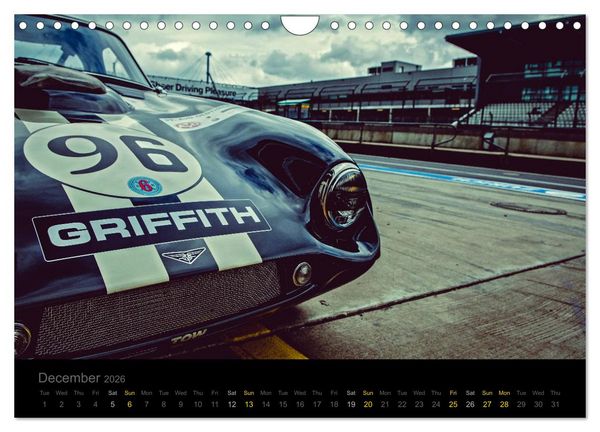 Produktbild: Classic TVR Racing (Wall Calendar 2026 DIN A4 landscape), CALVENDO 12 Month Wall Calendar
