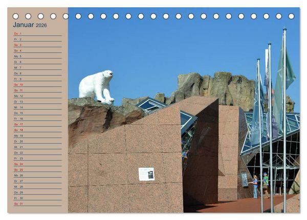 Produktbild: BREMERHAVEN - 2026 (Tischkalender 2026 DIN A5 quer), CALVENDO Monatskalender