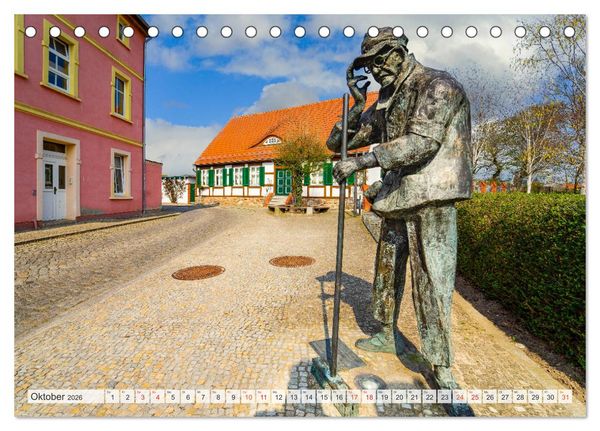 Produktbild: Grimmen Impressionen (Tischkalender 2026 DIN A5 quer), CALVENDO Monatskalender