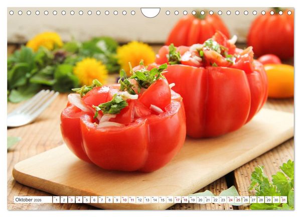 Produktbild: Alte Historische Tomaten (Wandkalender 2026 DIN A4 quer), CALVENDO Monatskalender