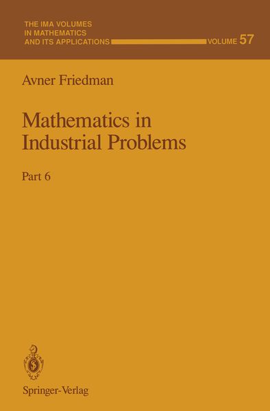 Produktbild: Mathematics in Industrial Problems