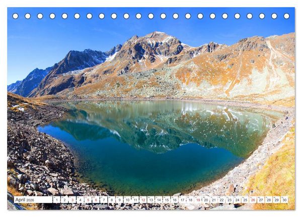 Produktbild: Mariapfarr & Wei&szlig;priach (Tischkalender 2026 DIN A5 quer), CALVENDO Monatskalender