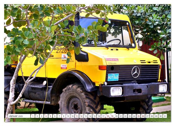 Produktbild: Stern-Mobile - Nutzfahrzeuge von Mercedes-Benz auf Kuba (hochwertiger Premium Wandkalender 2025 DIN A2 quer), Kunstdruck in Hochglanz