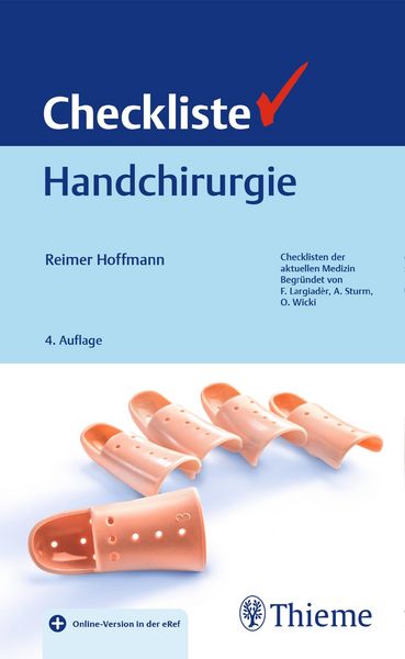 Produktbild: Checkliste Handchirurgie