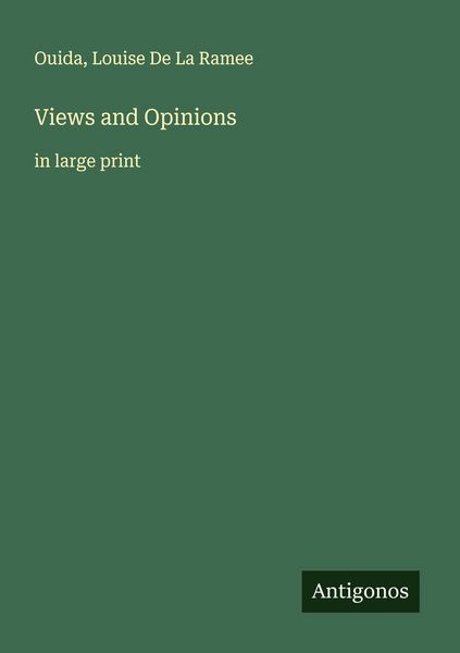 Produktbild: Views and Opinions