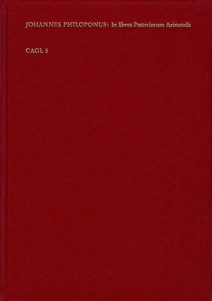 Produktbild: Commentaria in Libros Posteriorum Aristotelis