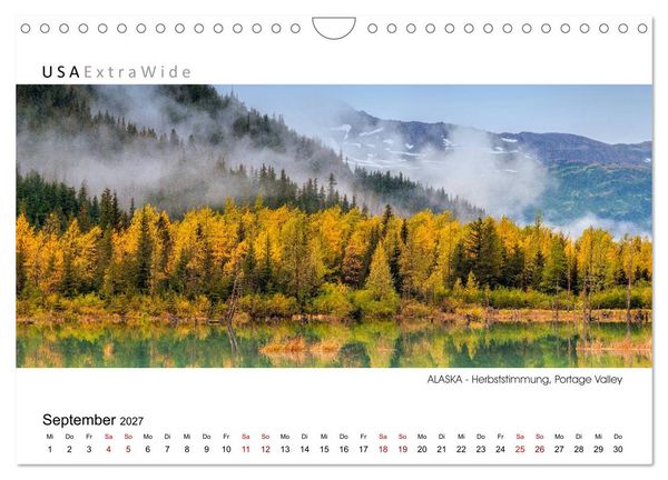 Produktbild: Entdeckungsreise durch ALASKA (Wandkalender 2027 DIN A4 quer), CALVENDO Monatskalender