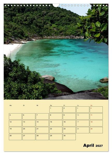 Produktbild: S&uuml;dthailand (Wandkalender 2027 DIN A3 hoch), CALVENDO Monatskalender