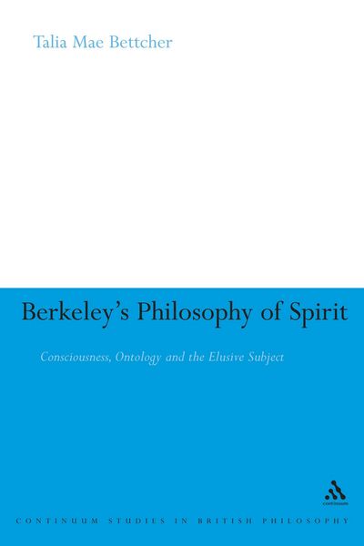 Produktbild: Berkeley's Philosophy of Spirit