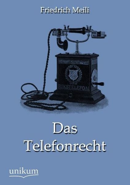 Produktbild: Meili, F: Telefonrecht