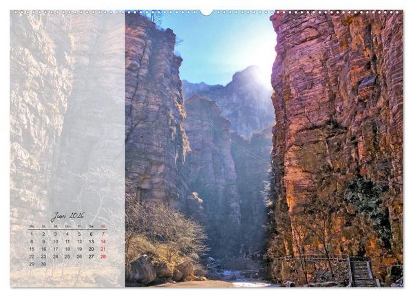 Produktbild: Geheimnisvolles China 2026 (hochwertiger Premium Wandkalender 2026 DIN A2 quer), Kunstdruck in Hochglanz