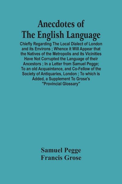 Produktbild: Anecdotes Of The English Language