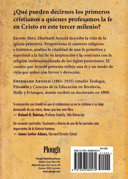 Produktbild: El Testimonio de la Iglesia Primitiva / The Witness of the Early Church