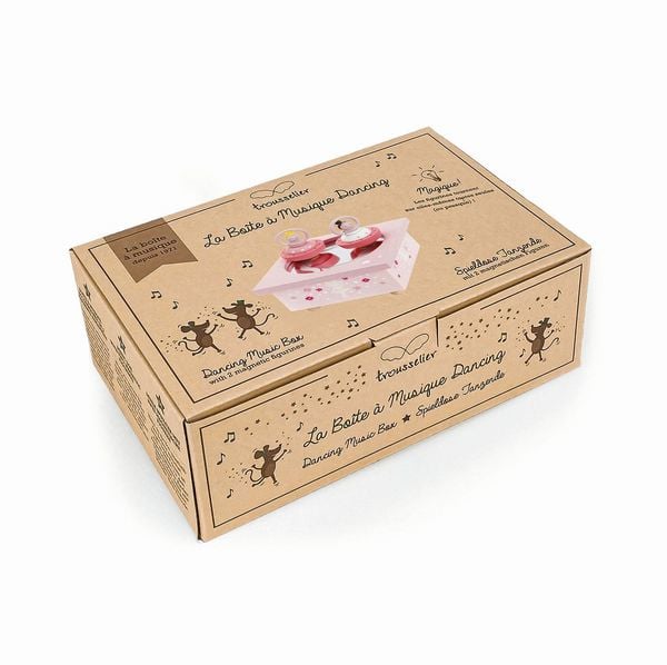 Spieluhr mit tanzenden Ballerinas, magnetisch