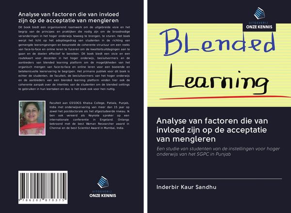 Produktbild: Analyse van factoren die van invloed zijn op de acceptatie van mengleren