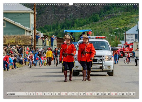 Produktbild: Willkommen in Dawson City - Die legend&auml;re Goldgr&auml;berstadt am Yukon (Wandkalender 2026 DIN A2 quer), CALVENDO Monatskalender