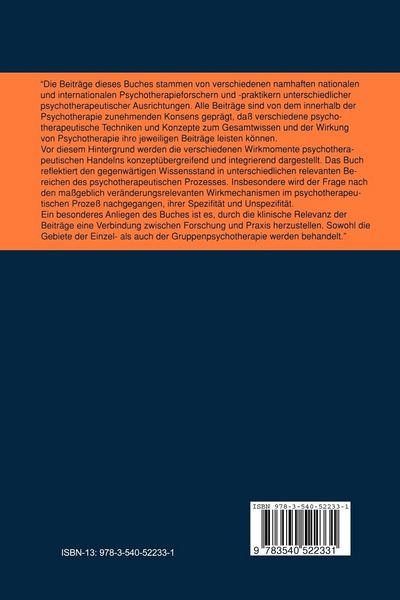 Produktbild: Psychotherapie &mdash; Welche Effekte ver&auml;ndern?