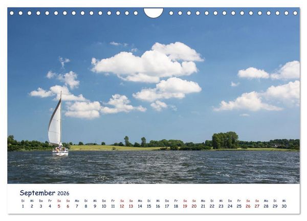 Produktbild: Maritime Schlei (Wandkalender 2026 DIN A4 quer), CALVENDO Monatskalender