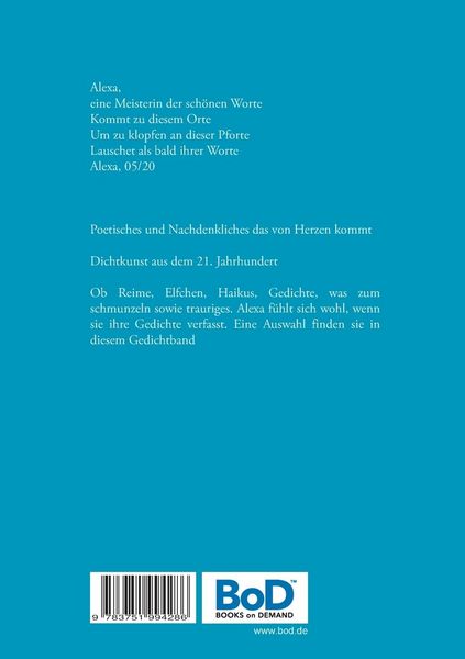 Produktbild: Trans Gedichte Alexa