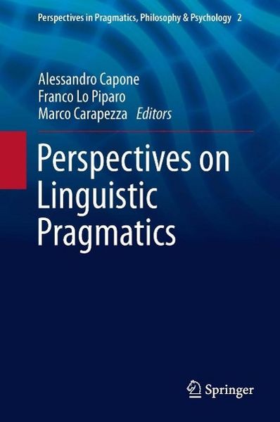 Produktbild: Perspectives on Linguistic Pragmatics