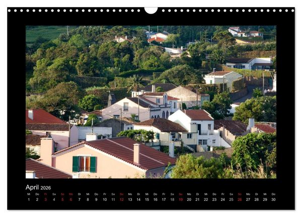 Produktbild: Azoren - S&atilde;o Miguel (Wandkalender 2026 DIN A3 quer), CALVENDO Monatskalender