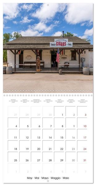 Produktbild: SAN DIEGO Coastal city with flair (Wall Calendar 2026 12 &times; 12 Inch) CALVENDO 12 Month Wall Calendar