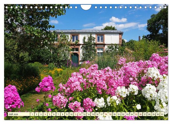 Produktbild: Der Hermannshof Das Parkjuwel in Weinheim an der Bergstra&szlig;e (Wandkalender 2026 DIN A4 quer), CALVENDO Monatskalender