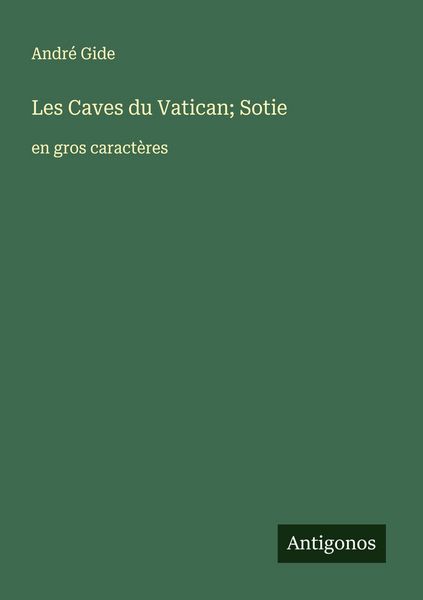 Produktbild: Les Caves du Vatican; Sotie