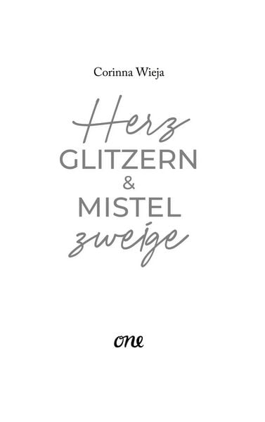 Produktbild: Herzglitzern und Mistelzweige