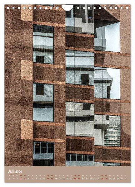 Produktbild: Architektur im Spiegelbild (Wandkalender 2026 DIN A4 hoch), CALVENDO Monatskalender