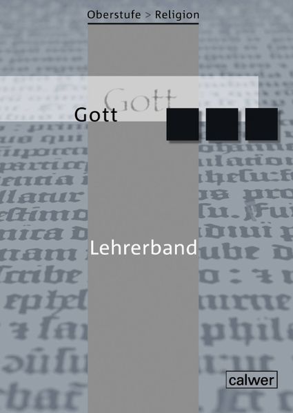 Produktbild: Oberstufe Religion - Gott