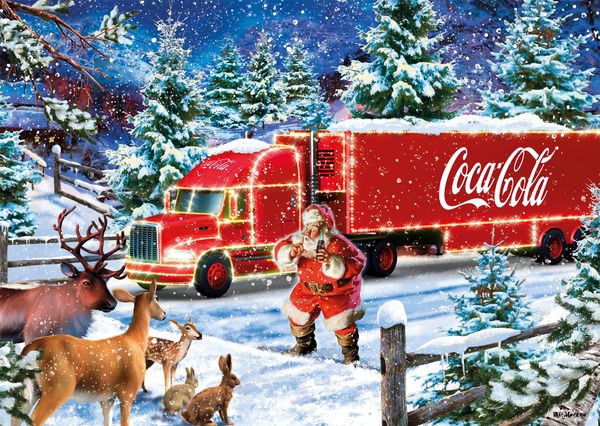 Produktbild: Coca Cola Christmas-Truck