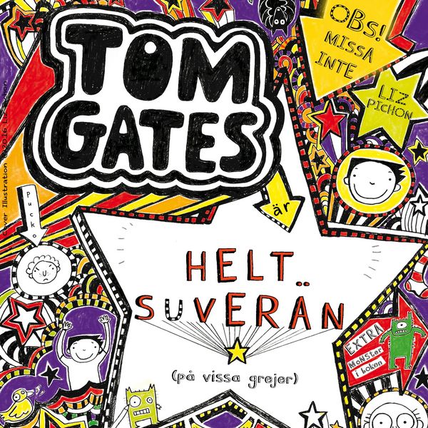 Tom Gates är helt suverän (på vissa grejer) - Liz Pichon, Audio, 9789177355847