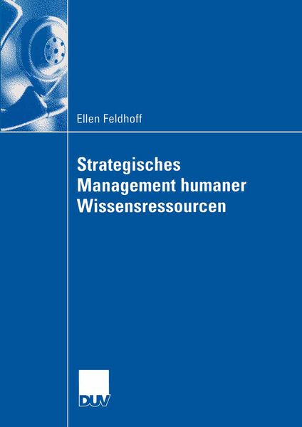 Produktbild: Strategisches Management humaner Wissensressourcen