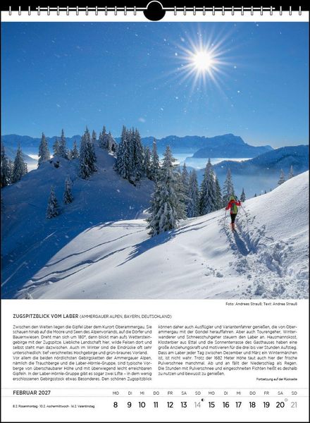 Produktbild: Blodigs Alpenkalender 2027