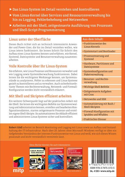 Produktbild: Linux intern verstehen