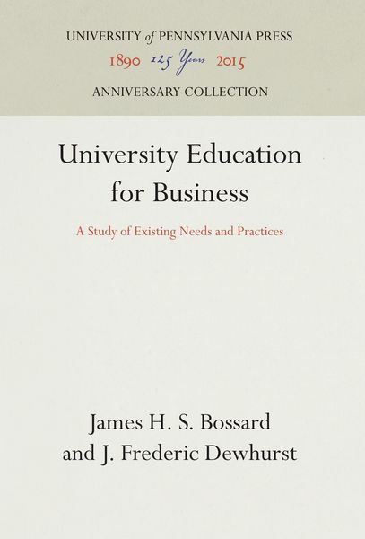Produktbild: University Education for Business