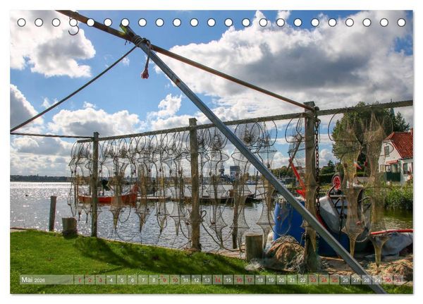 Produktbild: Impressionen von der Schlei - Deutschlands einzigem Fjord (Tischkalender 2026 DIN A5 quer), CALVENDO Monatskalender