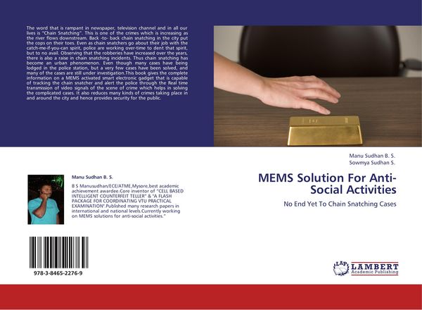 Produktbild: MEMS Solution For Anti-Social Activities