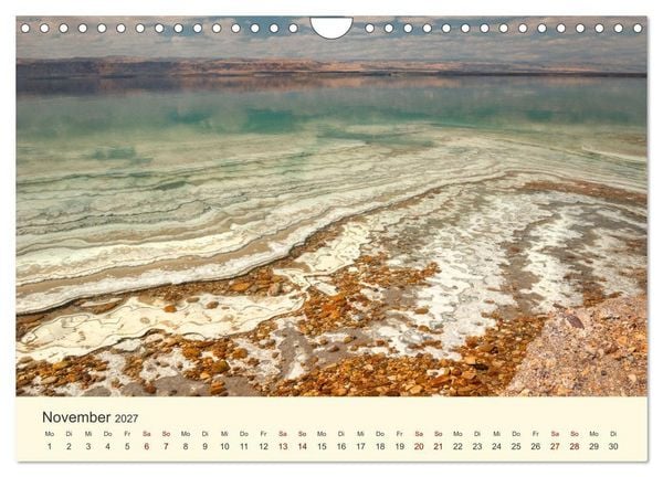 Produktbild: Jordanien Sand, Stein und Salz (Wandkalender 2027 DIN A4 quer), CALVENDO Monatskalender
