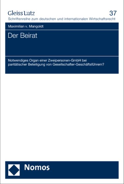 Produktbild: Der Beirat
