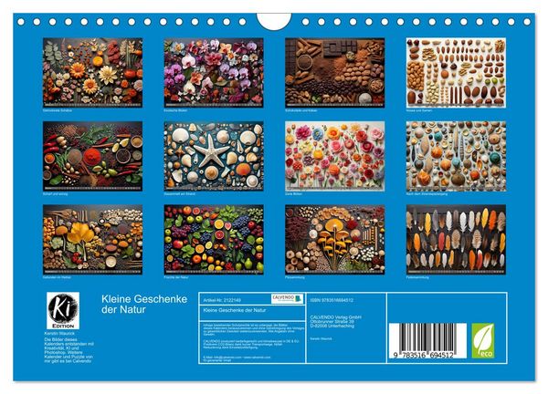 Produktbild: Kleine Geschenke der Natur (Wandkalender 2026 DIN A4 quer), CALVENDO Monatskalender