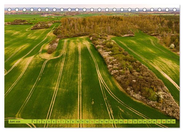 Produktbild: Schorfheide von oben (Tischkalender 2026 DIN A5 quer), CALVENDO Monatskalender